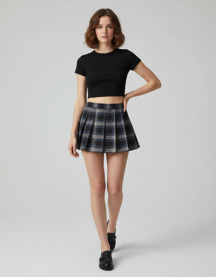 jupe plissée uniforme