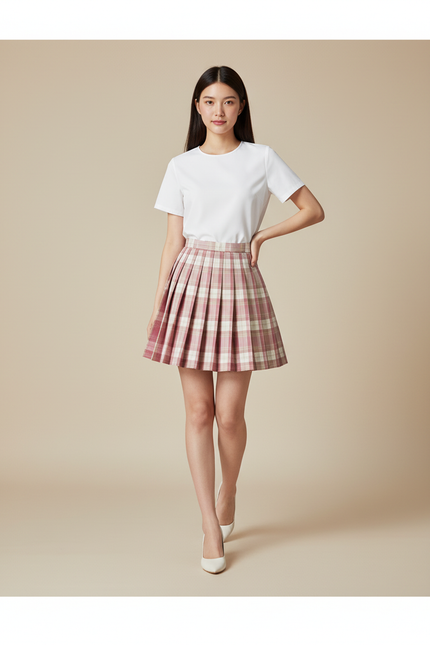 jupe plissée japonaise