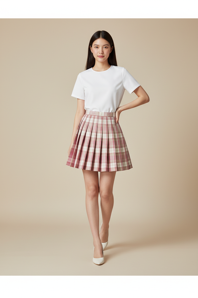 jupe plissée japonaise