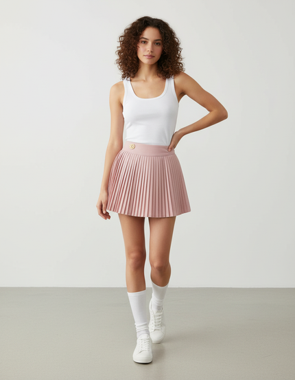 Jupe Plissée rose mini tennis