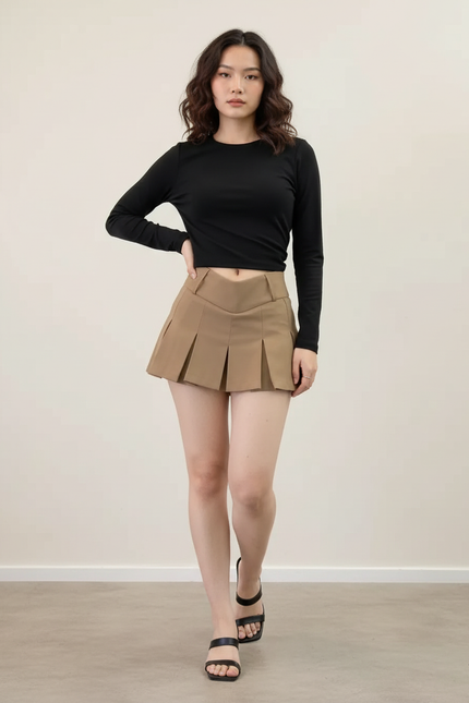 jupe plissée vintage