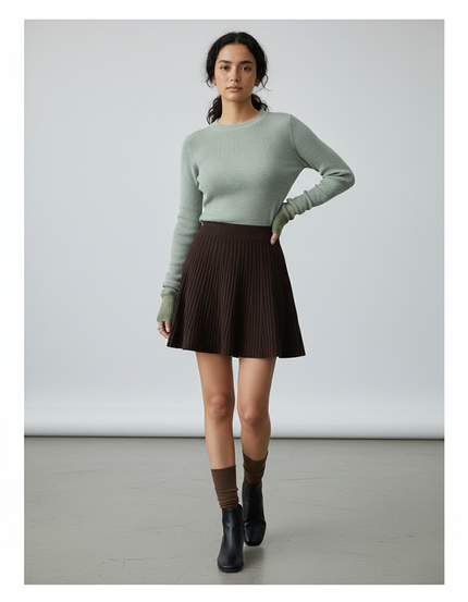 jupe plissée pour petite