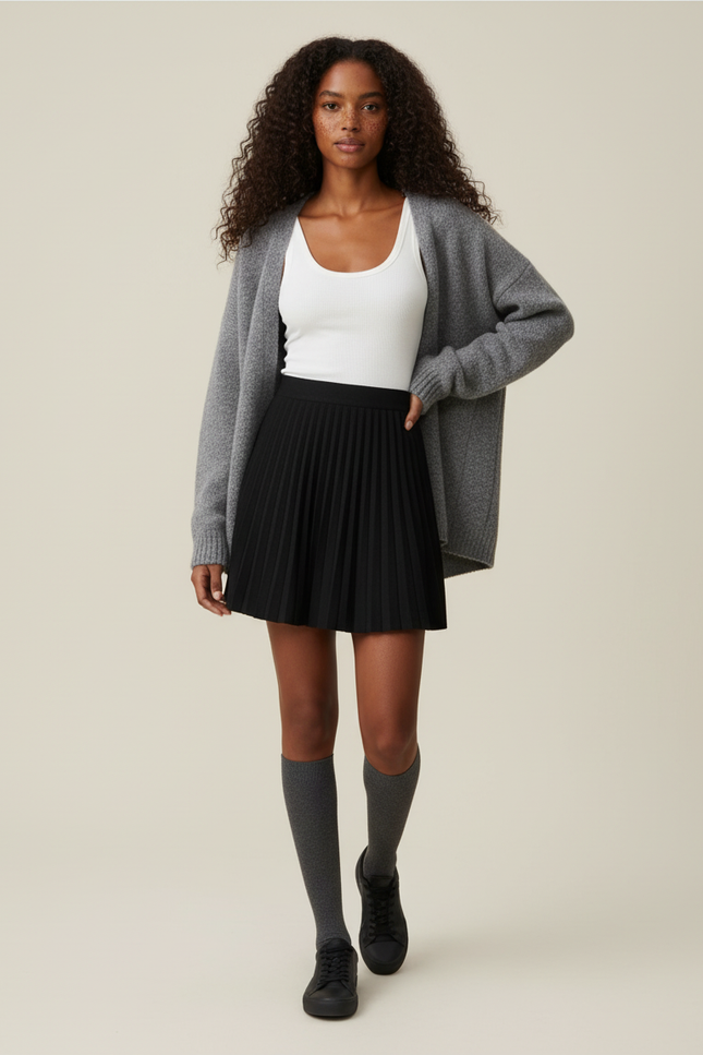 jupe plissée courte tunisie