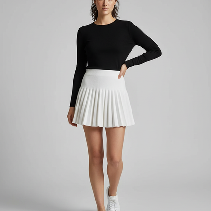 Collection image for: Jupe Plissée Blanche