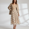 Jupe Plissée Beige