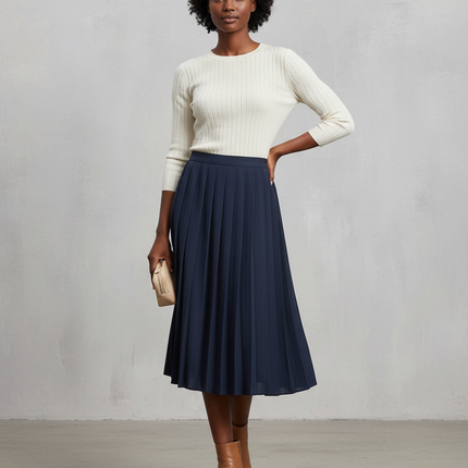 Collection image for: Jupe Midi Plissée