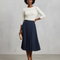 Jupe Midi Plissée