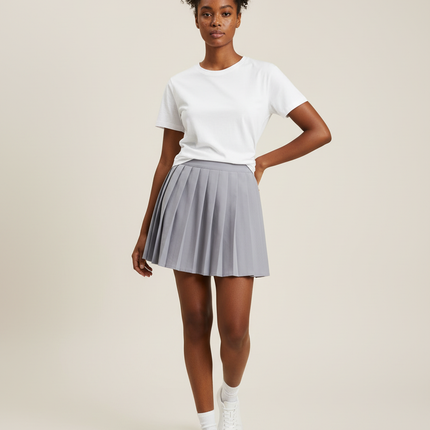 Collection image for: Jupe Grise Plissée