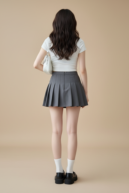 Jupe Plissée mini Y2k chic