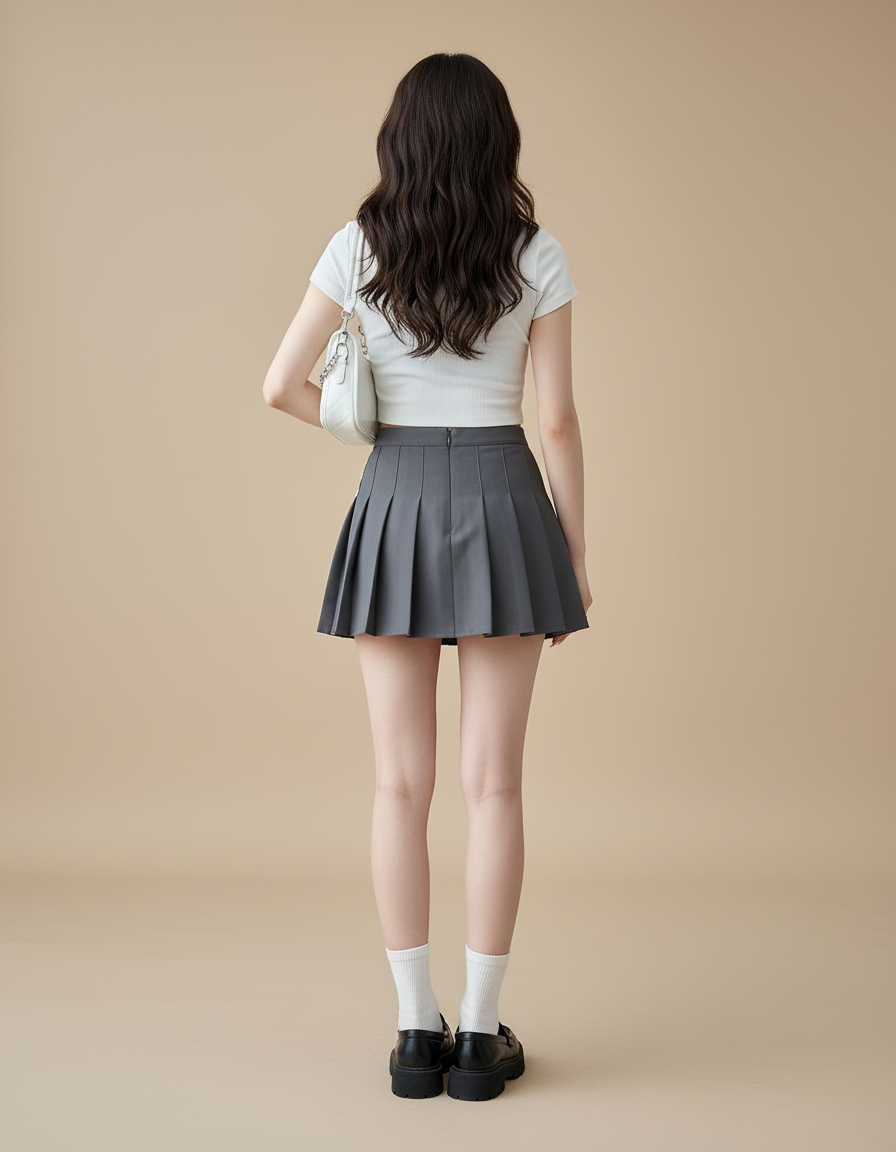 Jupe Plissée mini Y2k chic