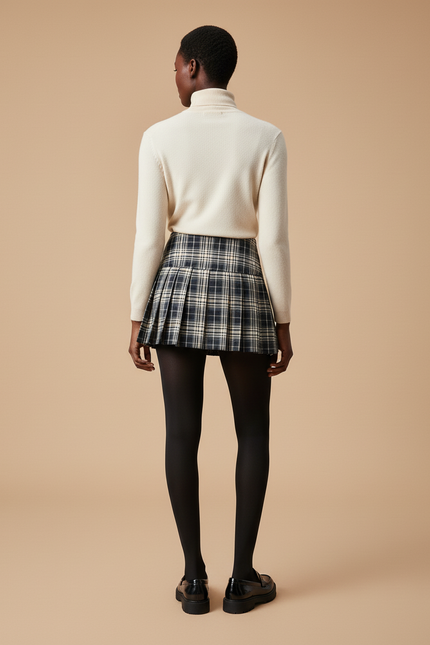 Jupe Plissée carreaux mini preppy