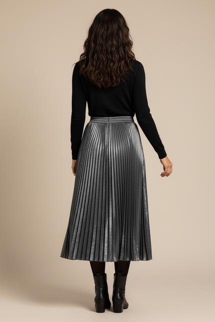 jupes plissées femme