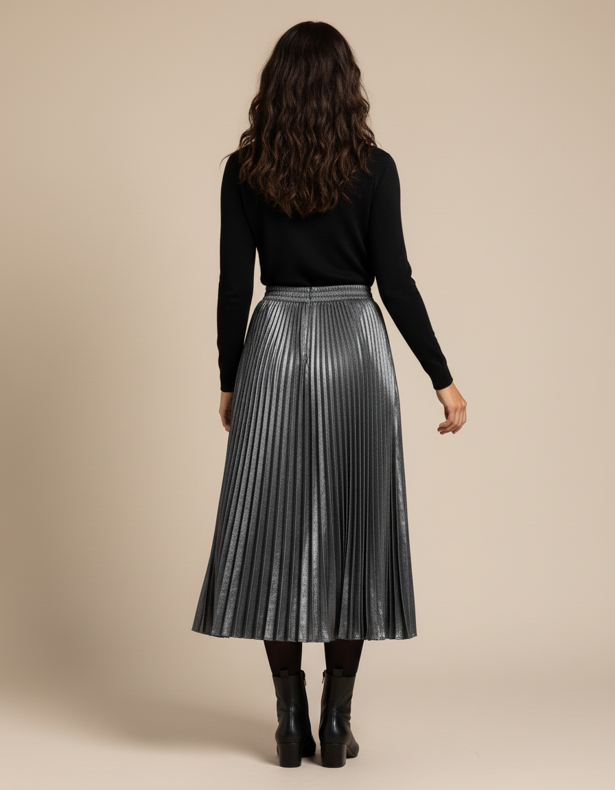 jupes plissées femme