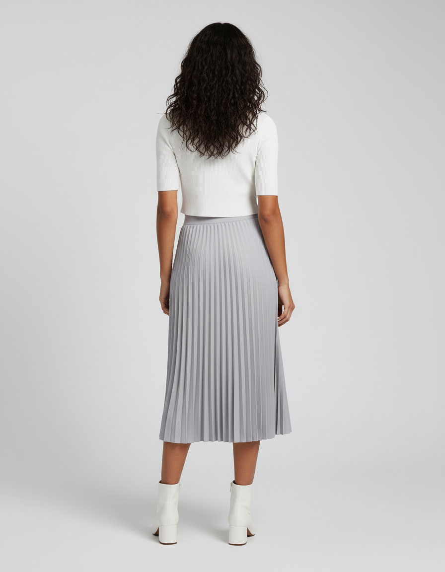 jupe plissée soleil femme