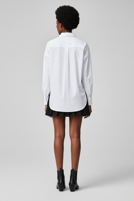 Jupe Plissée Noire Mini Chic féminine