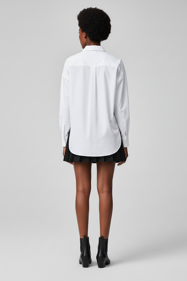 Jupe Plissée Noire Mini Chic féminine