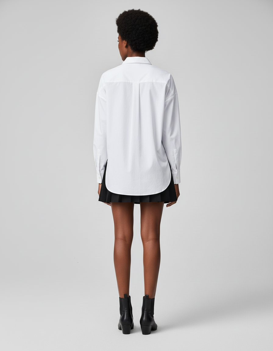 Jupe Plissée Noire Mini Chic féminine