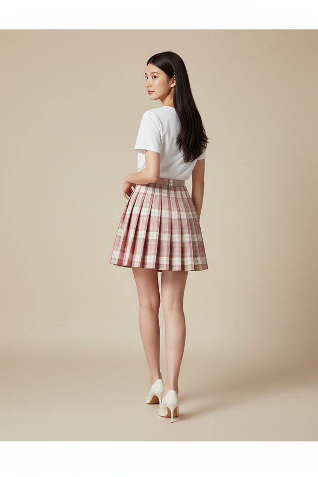 jupe plissée japonaise