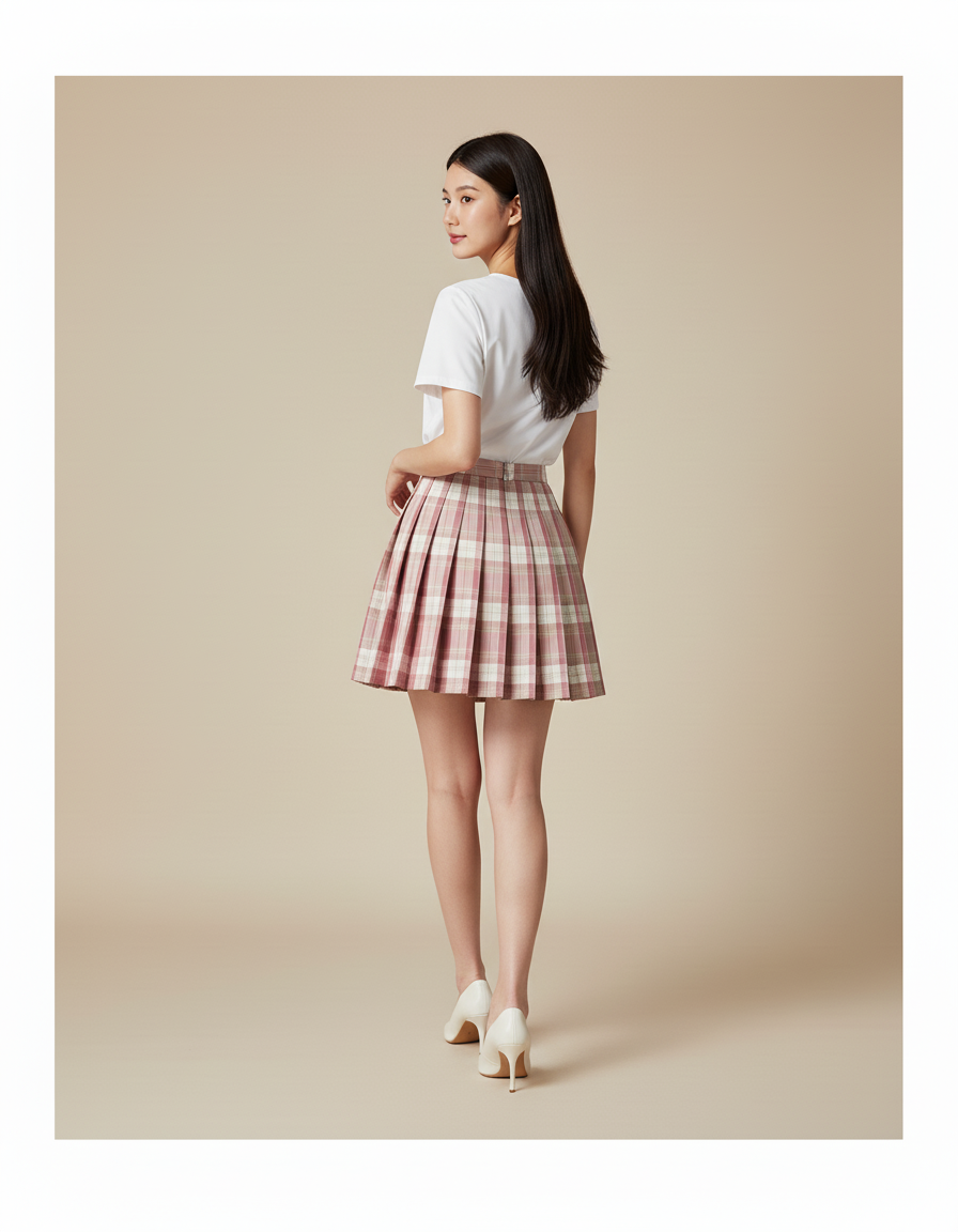jupe plissée japonaise