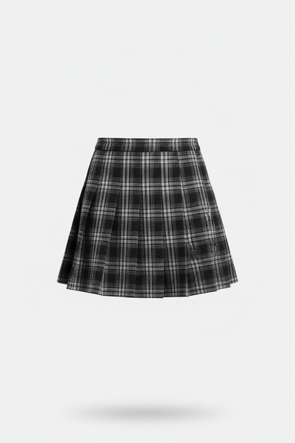 Jupe Plissée Mini Écossaise Chic