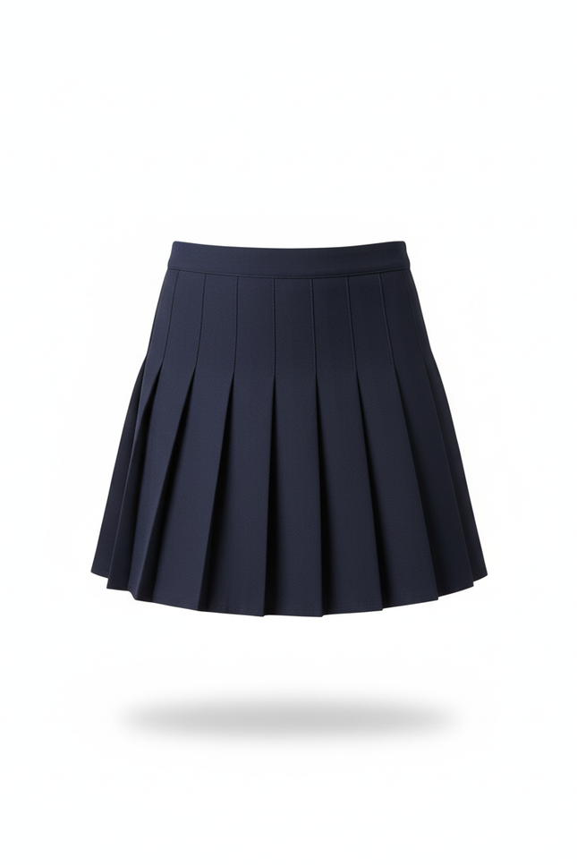 Jupe Plissée Marine Mini Chic