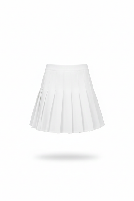 Jupe Plissée Blanche Mini Chic
