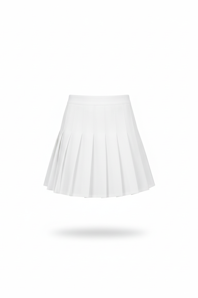 Jupe Plissée Blanche Mini Chic