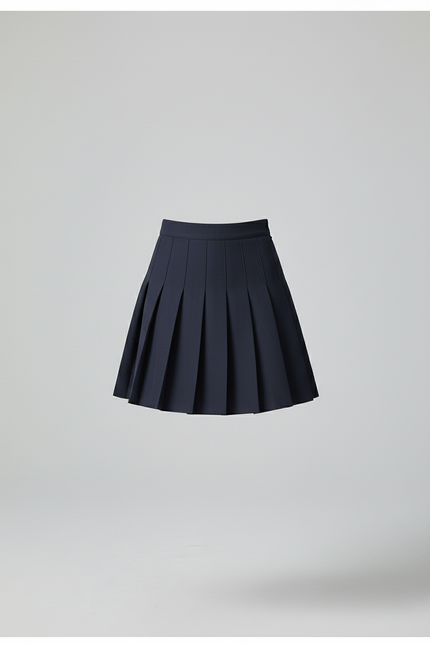 Jupe Plissée courte bleu marine Y2K