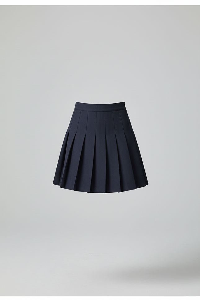 Jupe Plissée courte bleu marine Y2K