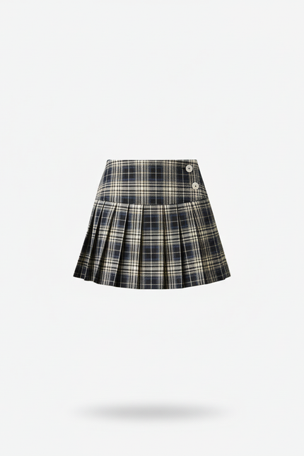 Jupe Plissée carreaux mini preppy