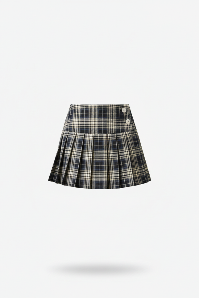 Jupe Plissée carreaux mini preppy