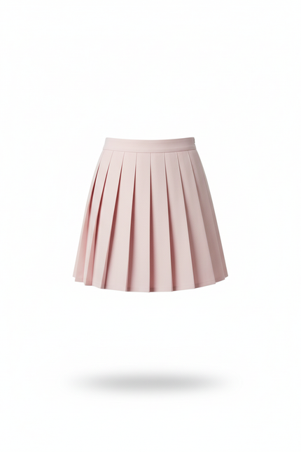 jupe plissée courte femme