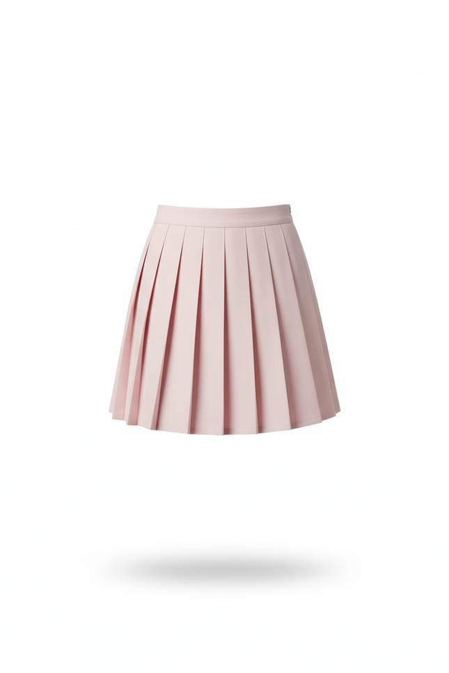 jupe plissée courte femme