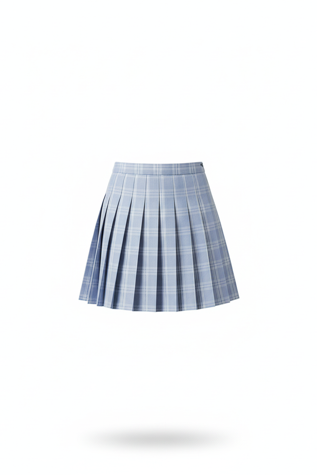jupe plissée tartan