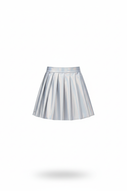 Jupe Plissée Irisée Mini Sexy