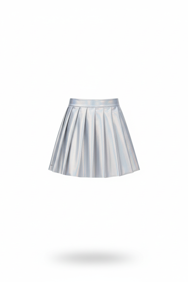 Jupe Plissée Irisée Mini Sexy