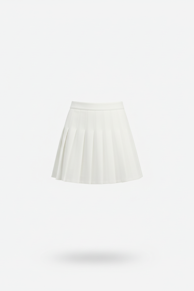 jupe plissée blanche mariage
