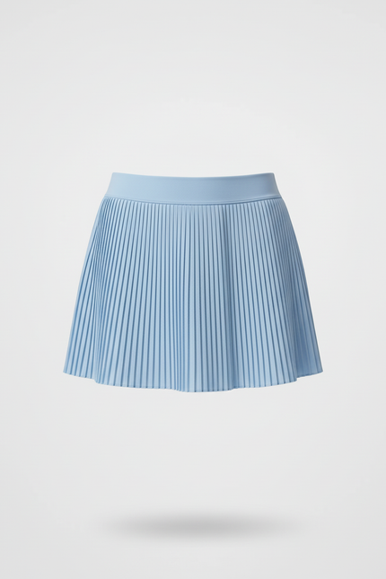Jupe Plissée mini bleu ciel sportive