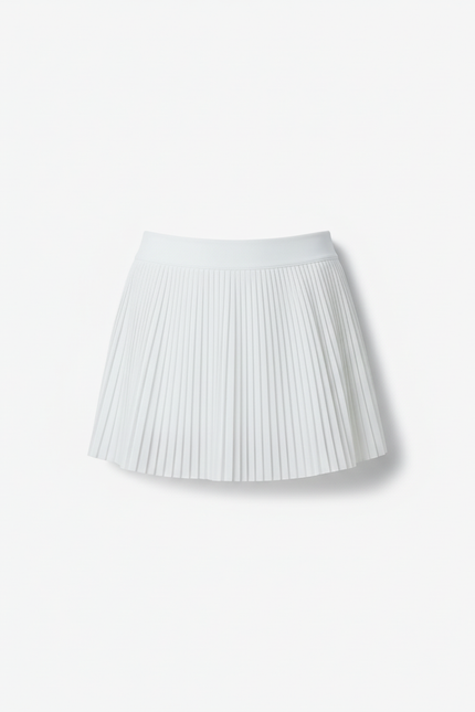 Jupe Plissée blanche sportive fluide
