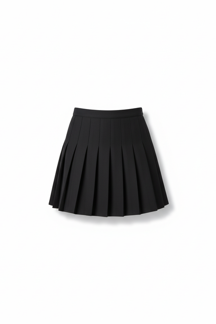 Jupe Plissée Noire Mini Chic originale
