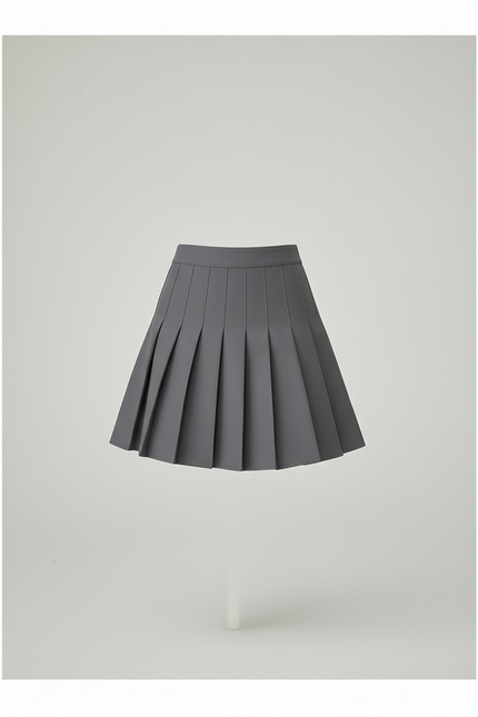 jupe crayon plissée