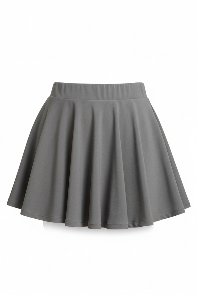 Jupe Plissée Grise Mini Ballet