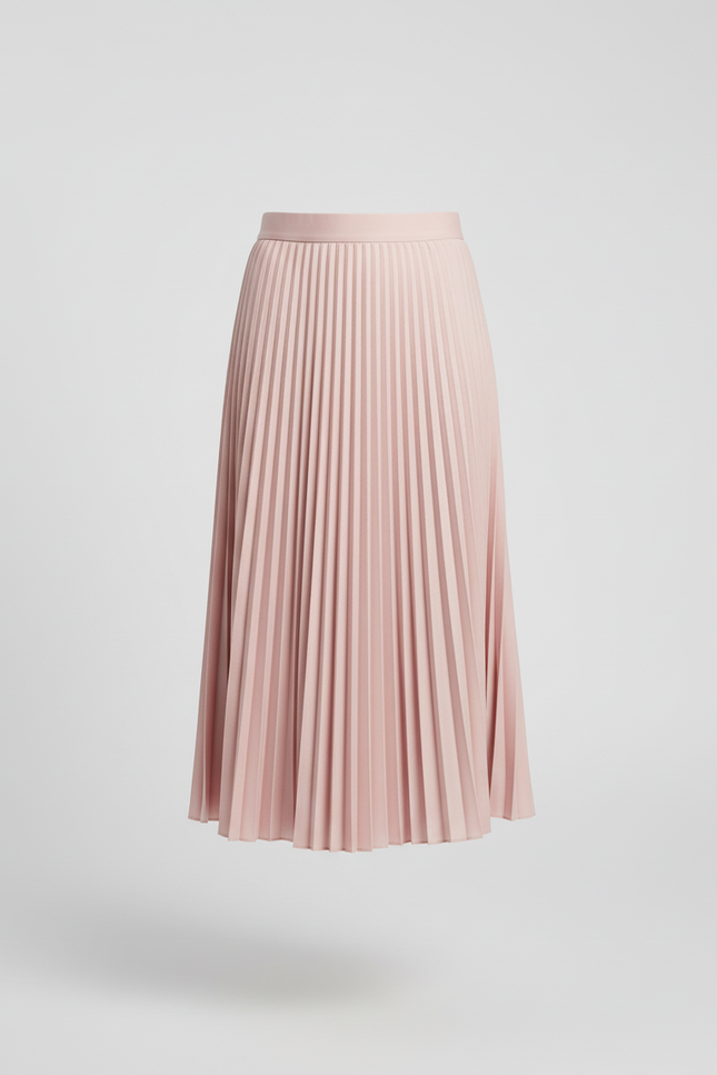 jupe plissée pastel
