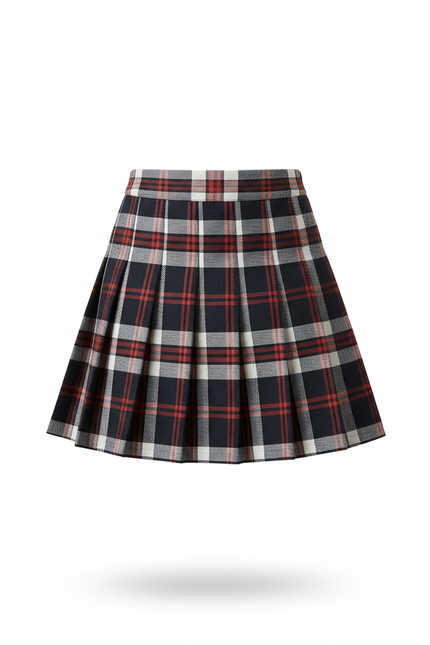 Jupe Plissée Mini Plaid Chic