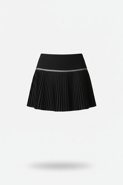 Jupe Plissée noire mini preppy