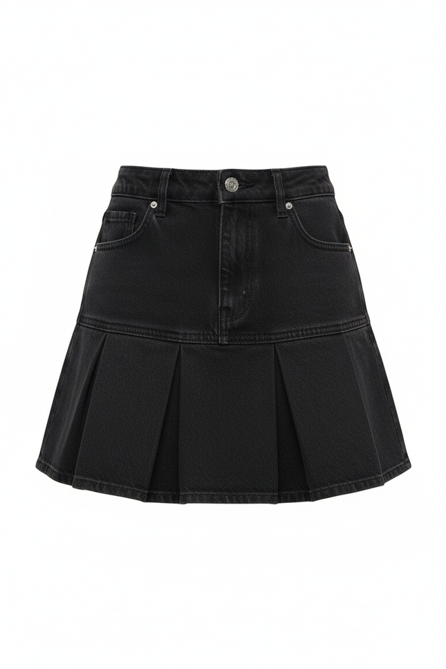 jupe plissée petite taille
