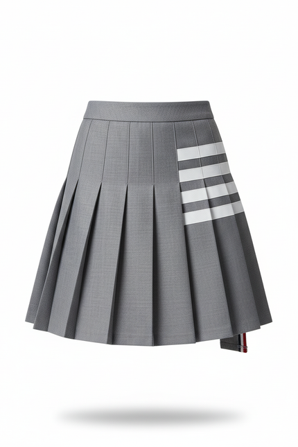 Jupe Plissée grise mini Y2k tendance