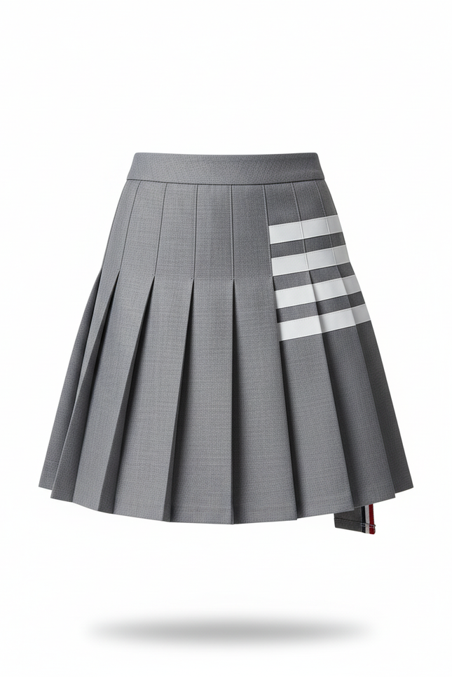 Jupe Plissée grise mini Y2k tendance