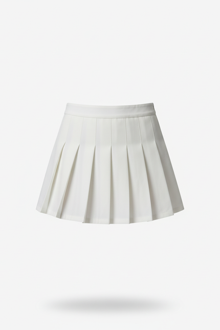 Jupe Plissée blanche mini chic légère aérienne