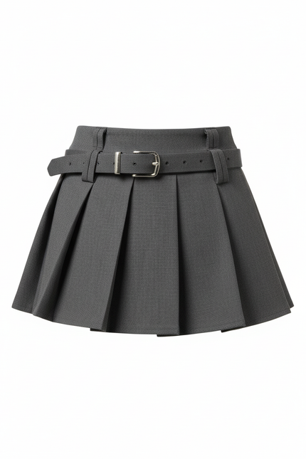 Jupe Plissée grise mini tennis